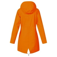 Gosuguu kaputi za ženske klirence plus veličina Solidana vanjska sportska odjeća s kapuljačom dame kaput