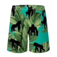 Advicinske kratke hlače za muškarce plivanja kratke hlače Muška ljetna tiskana plaža Kratki labavi povremeni