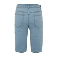 Xinqinghao Lounge kratke hlače Muški patentni džepni pamuk pamuk Multi-džepni kombinezoni kratke hlače