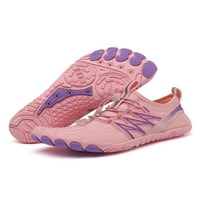 Oucaili Unise Aqua Socks Quick Suha plaža cipela Bosonofoot Vodene cipele Udobne kurnice Swim Summer Pink Purple 7.5