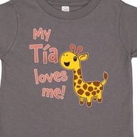 Inktastic My Tía voli me - slatka Giraffe poklon malih dječaka ili majica mališana