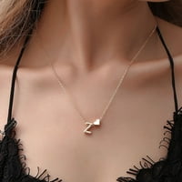 Jiaroswwei A-Z Capital Pismo Privjesak za modnu žensku lanac ogrlica nakit poklon