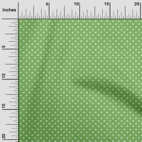 Onuone pamučne kambričke lagane zelene tkanine cvjetne opterećene zalihe Ispiši šivanje tkanine sa dvorištem