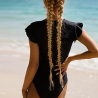 Odeerbi skromni kupaći kostimi za žene modni erogeni kupaći kostimi ispisani sigurnosni sijamski kupaći
