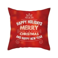 Verpetridure božićni jastuk za božićno jastuk za ukrašavanje jastuk nalik na poklopac jastuka