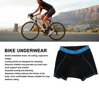 Muškarci Biciklistički donji rublje Pokrivene biciklističke kratke hlače Brze suhog bicikla 3D podstavljene