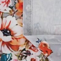Kakina s Ljeto Žene haljine za čišćenje žena modni ljetni casual s kratkim rukavima V-izrez