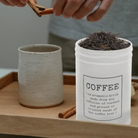 Kuhinjski kanister sa nepropusnim poklopcem kava čaj šećernog brašna metalni kanister gniježđe za skladištenje