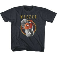 Weezer svinjetina i grah Vintage mornarička majica majica