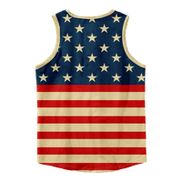 4. jula Grafičke majice bez rukava bez rukava majice crvene plave zvijezde Eagle SAD zastava Grafičke