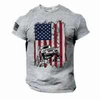 Muške grafičke majice Patriotska dana neovisnosti Vintage majica