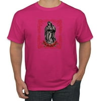 Gospa od Guadalupe Blažena Djevica Marija vjerska grafička majica hrišćana, Fuschia, Medium