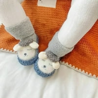 Pamučna beba sprata Srednja cijev prva šetač sock zimska obuća