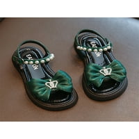 Djevojke ravne sandale gledanje princeze cipele ljetna haljina Sandal udobnost Dječja plaža Lagana zelena