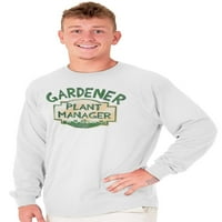 Vrtner za postrojenje Garden Hobi dugih rukava majica za muškarce žene Brisco marke