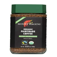 Mount Hagen: organski kafić bez kofeina zamrzavanje sušene instant kafe