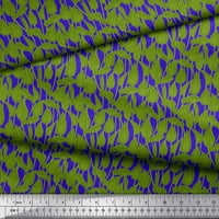 Tkanina sa pamukom pamučne patke umjetničko lišće ispis tkanine sa dvorištem širom