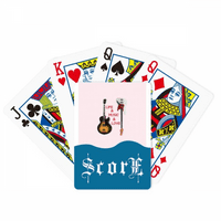 Love Music Klasični instrument Životni rezultati Poker igračka kartica Inde
