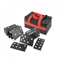 Kovot Prevelike domine od prevelike set sa torbom za nošenje - uključuje domino pločice 7 svaki