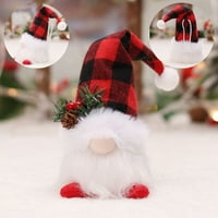 Banghong božićni ukrasi crtani gnome lutke sa lampicama blistala lutka losa sa lampicama lutka viseći lutke privjesak ukrasi božićni privjesak