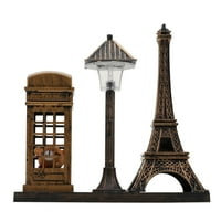Vintage Eiffel Tower Street Lamp noćni lagani umjetnički zanatsko dekoracija