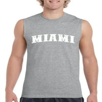 Arti - Muška grafička majica bez rukava, do muškaraca veličine 3xl - Florida