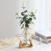 Nordic Decor Decor metal Cvijet Vaza Prozirna stakla Vaza dnevna soba Trpezarijski stol Hidroponski