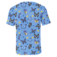 Majica za odrasle životinje leptir stilski mekani animacija Ispis par majica za mlade za ljubitelje