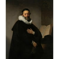 Rembrandt van rijn crni ukrašeni drveni svjetski uramljeni dvostruki matted muzej umjetnosti pod nazivom