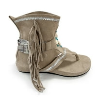 Sandale za žene Modne platforme sandale etničke retro boemske tassele vanjske flip flops sandale cipele