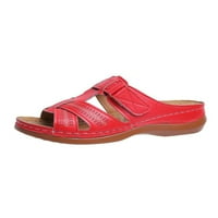 Lacyhop ženske slajdove Sandal Peep nožni prst klizanje na klin sandale Ljetne cipele