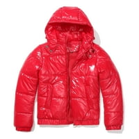 Ženska topla jakna s dugim rukavima Slim Winter Parkas kožni kaputi HOT6SL4884343