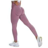 Žene Yoga pune dužine hlače za klirence Sport Yoga High Squik Bib hlače Coverall pantalone dugačke pantne