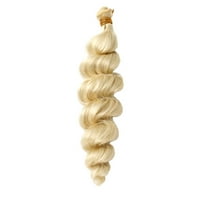 Traka za glavu Perika ljudska kosa perika ljudska kosa perika za kosu Brazilska kosa Weave snopovi prirodne