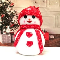Jikolililili božićne bijele slatka lutka snjegović lutka božićno smanjenje ukrasa stabla