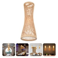 Hemoton novi kineski stil kreativni bambus tkanje viseće svjetlo za uređenje doma