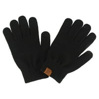 Unise zimski kašmirni pleteni silikonski neklizajući gubljene rukavice tople flise, x