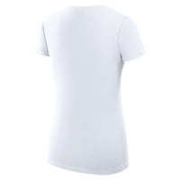 Ženska G-III 4her od Carl banaka Bijela Atlanta Falcons Srčana grafička majica V-izrez ugrađena majica