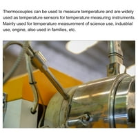 Temperaturni senzor vijak temperature sonde termoelement E tip 10ft do 400 ° C
