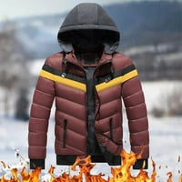 Leey-World Young Muške zimske kapute Muška taktička jakna postolje otporna na ovratnik vodootporna kaput