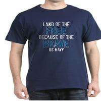 Zemljište Besplatne američke mornarice - pamučna majica