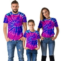 Art Tie-Dye Stylish Print majica New Soft Slatke T majice za dame