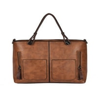 LUMENTO Žene torbe veliki kapacitet torba na rame Top ručka laptop tote multi džepovi prijenosni odvojivi