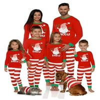 MA & Baby Porodica Usklađivanje božićne pidžame Set Santa Claus Sleep Lepyeb Xmas PJS set za parove