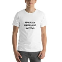 Menadžer Enterprise Systems Bold majica s kratkim rukavima pamučna majica po nedefiniranim poklonima