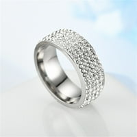 Jophufed modni prsten dijamantni prstenovi majčinski dan za rođendanski poklon nakit za muškarce i žene