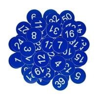 Plastični broj oznake ugravirani numerirani oznake bez rupe