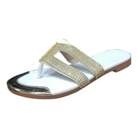 CLlios sandale za žene otvorena platforma za prste flop sandale casual ljetni glenet za gležnjeve split-nožni