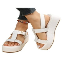 Wooblight ženske casual cipele ploča za klin platforme sandale na plaži Ljetne sandale žene Slingback