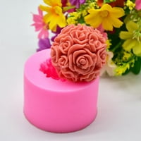 Ankishi Big Bouquet ruže silikonski fondant kalup za torte - ručno izrađeni kalup za pečenje sapuna